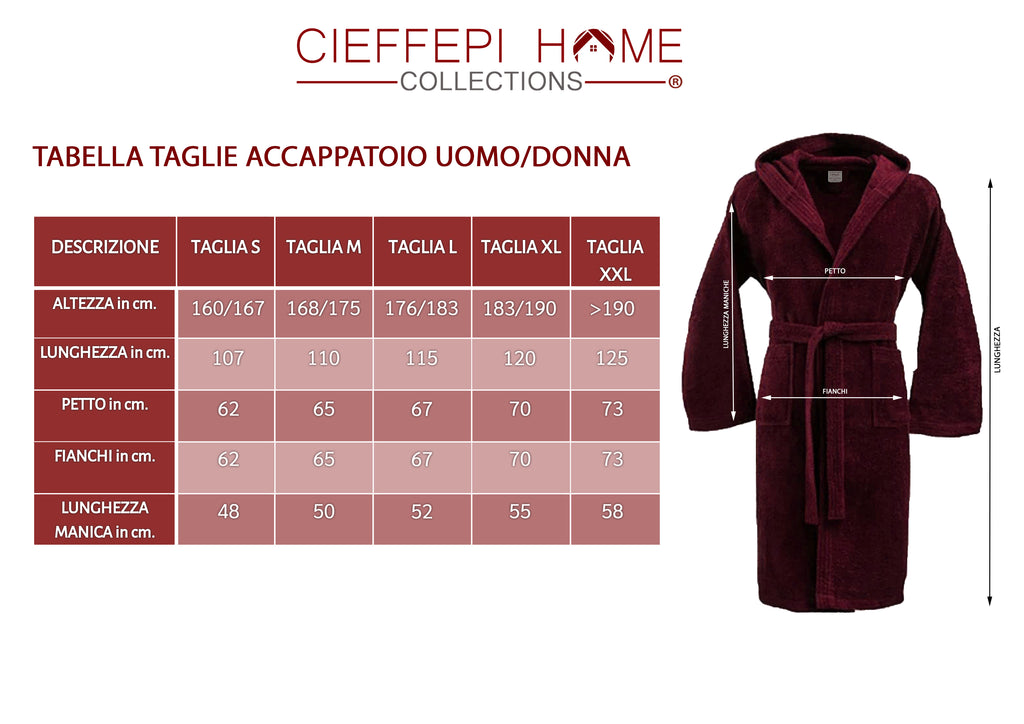 Solo mio Basic Accappatoio spugna unisex personalizzato